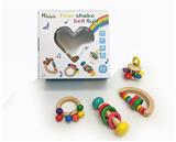 OBL817356 - 木制摇铃4件套