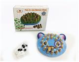 OBL817383 - 木制小猫二合一记忆棋