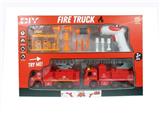 OBL818275 - 拆装消防车套装      （带IC，带电动螺丝刀）