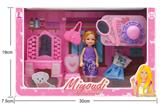 OBL818611 - 5.5 -inch MIDI doll beautiful bedroom