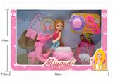 OBL818617 - 5.5 -inch MIDI doll happy travel