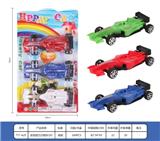 OBL819349 - 实色回力方程车3只