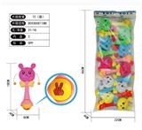 OBL819630 - 卡通小兔摇鼓10只庄