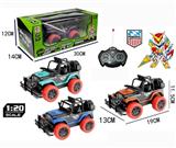OBL819653 - 英文1:20吉普遥控车（四通）