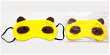 OBL819828 - Cartoon dog bear velvet eye mask