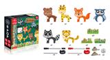 OBL819899 - GOLF BOWLING -- ANIMAL SERIES (18PCS)