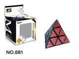 OBL820931 - PYRAMID CUBE / BLACK AND WHITE WITHOUT STEEL BALL