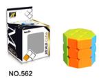 OBL820942 - OCTAGONAL CYLINDER MAGIC CUBE / SOLID COLOR
