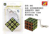OBL820997 - EXQUISITE CIRCLE RUBIK’S CUBE (BLACK)