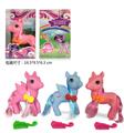 OBL822132 - Flying horse \/ running horse combed