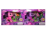 OBL822167 - A light music enamel pony 3 mixed with pony accessories