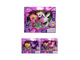 OBL822168 - A light music enamel pony 2 mixed with pony accessories