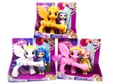 OBL822291 - My dream enamel light music 6-joint marlboro belt 6-inch solid unicorn with magic wand