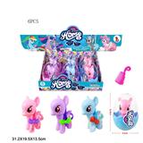 OBL822333 - High barrier PVC plastic big egg plastic Unicorn