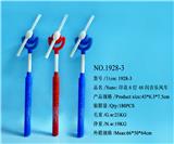 OBL822348 - Solid color star 6 lights flash music windmill