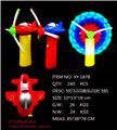 OBL822359 - Combat aircraft 3 lights music stick