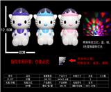 OBL822453 - Kitty猫3灯音乐旋转音乐满天星