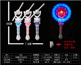 OBL822454 - Kitty cat 5 light music windmill