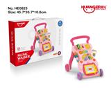 OBL822768 - Music pusher walker (light pink)