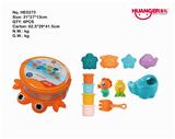 OBL822812 - 螃蟹收纳盒+浴室沙滩玩具（12PCS）