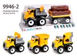OBL823192 - Inertia farmer’s truck (mixer, crane, bucket) hauling sticks