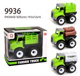 OBL823204 - Inertial farmer’s vehicle (bucket, log, oil tank)