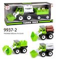 OBL823211 - Inertial engineering vehicle (rail, log, oil tank) towing animals