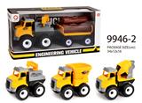 OBL823220 - Inertia farmer’s truck (mixer, crane, bucket) hauling sticks
