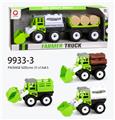 OBL823315 - Inertia engineering vehicle (fence, log, oil tank) dragging grass