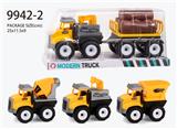 OBL823380 - Inertia farmer’s truck (mixer, crane, bucket) hauling sticks