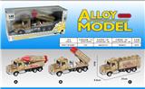 OBL823524 - 合金回力军事车（3款）