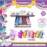OBL823628 - Blue wing ice cream unicorn