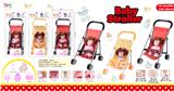 OBL823960 - Baby stroller and doll IC (with bottle, diaper, toilet, portable and neck) mixed