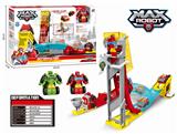 OBL824064 - One flash deformation vehicle (red and green mixed) + middle track