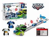 OBL824065 - One flash deformation vehicle (blue and white mixed) + tricycle track