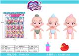 OBL824220 - Baby with duck