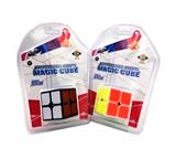OBL824315 - Second order white sticker magic cube