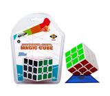 OBL824316 - Third order white fluorescent sticker magic cube