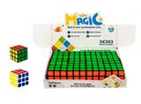 OBL824332 - 12 pieces of 3 cm rubik’s cube (without key chain)