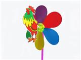 OBL824492 - CARTOON ANIMAL WINDMILL