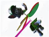 OBL824493 - CARTOON ANIMAL WINDMILL