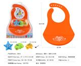 OBL824806 - BIBS AND RICE AND SALIVA BIBS