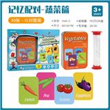 OBL825630 - 哆宝塔游戏识别卡/蔬菜篇