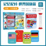 OBL825635 - 哆宝塔游戏识别卡/世界国旗篇