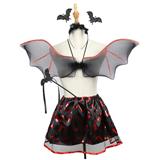 OBL825793 - BLACK AND RED BAT SET