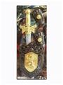 OBL825829 - ELECTROPLATING SWORD - WRIST- HORN SHIELD COMBINATION