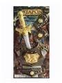 OBL825844 - ELECTROPLATING SWORD - WRIST GUARD - CHEST COMBINATION