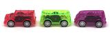OBL826999 - TRANSPARENT CAR 100PCS PACK 1 BAG