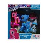 OBL827430 - HORSE PONY WITH BOTTLE
