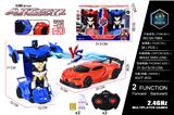 OBL827751 - 1：20 2.4G两通对战碰撞变形遥控车